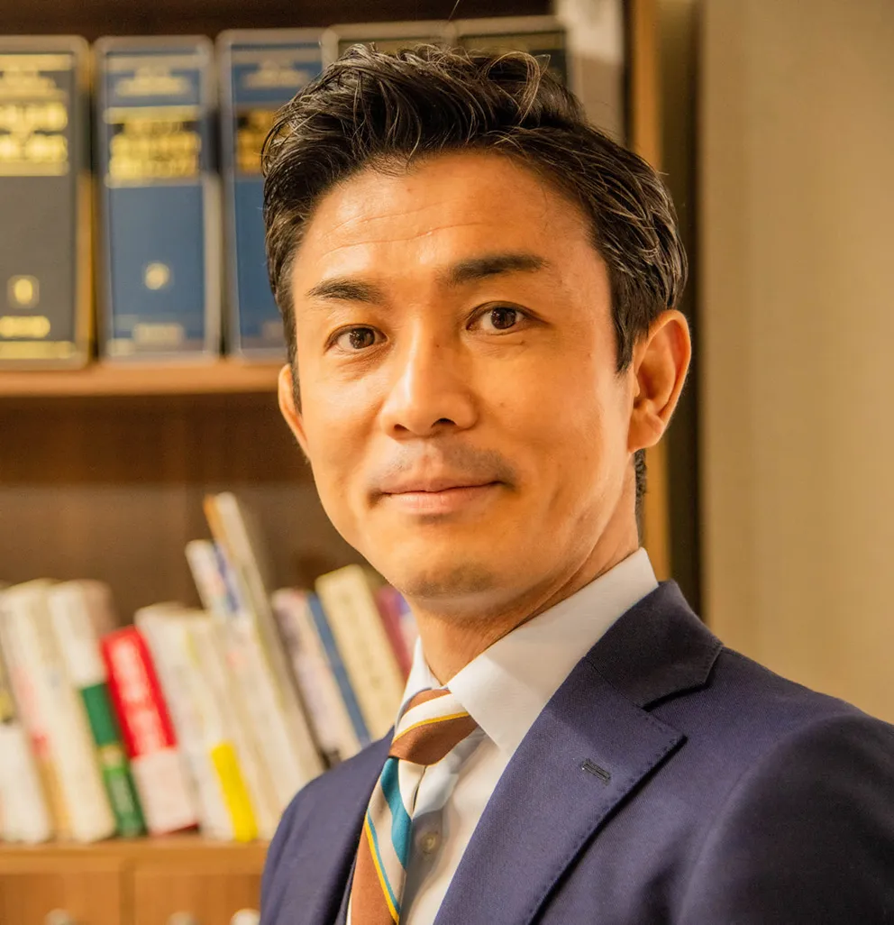 代表取締役社長 白藤善啓の写真
